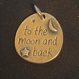 James Avery Sterling Silver to the Moon & Back Uncut $59 Retail preowned.